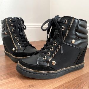 🍭Sale🍭 ALDO Wedge Black Sneaker